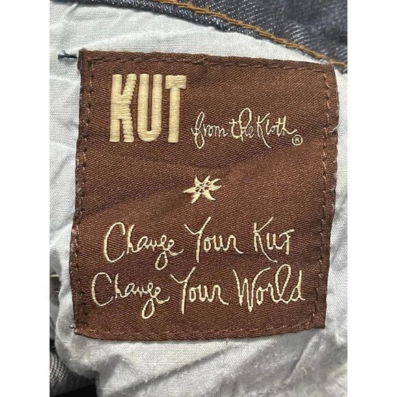 Kut From The Kloth Reese Distressed Denim Ankle Jeans Medium Wash 6 Petite - Picture 11 of 13